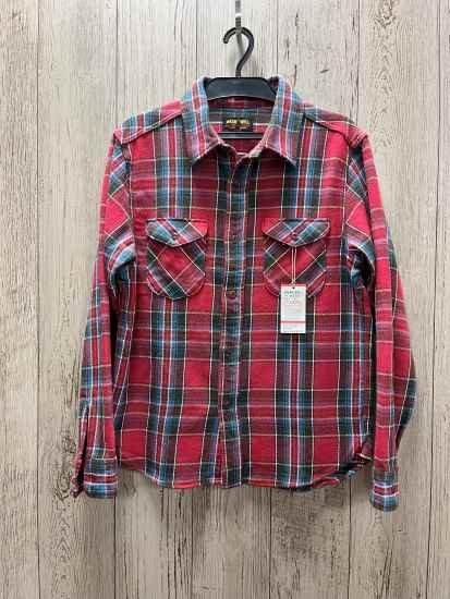 /UES 502352REDإӡͥ륷 եͥ HEAVY FLANNEL SHIRTS 14.5oz