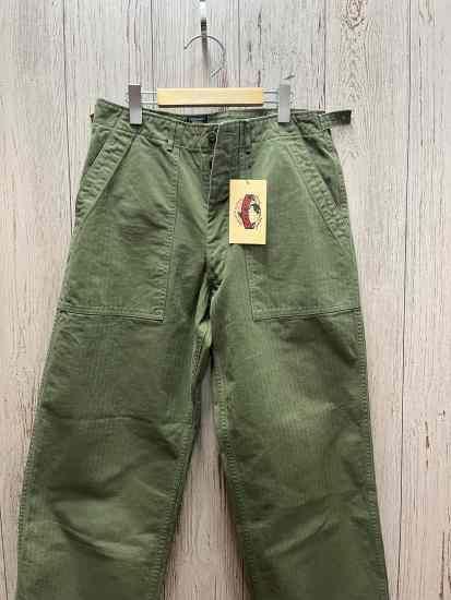 良品 JELADO CM47 Baker Pants オリーブ ヘリンボーン M JELADO ジェラード CM47 HBT (ヘリンボーン) Baker Pants