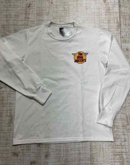 ザ・リアルマッコイズ MC24003 ロゴ入りロングスリーブTシャツ