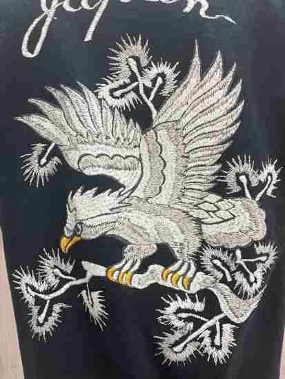 フラットヘッド FN-THC-054SP 「EAGLE」 鷲 スペシャルTシャツ 丸編み