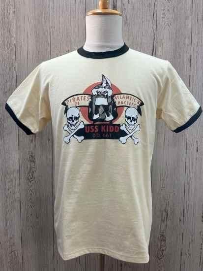 ザ・リアルマッコイズ MC25005 USS KIDD ミリタリーTシャツ 半袖