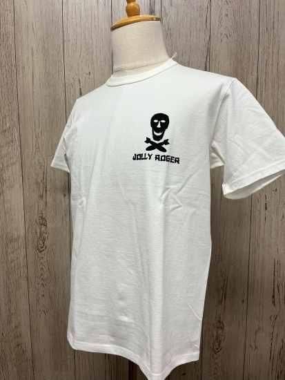 ザリアルマッコイズ JOLLY ROGER BEST DAMN ホワイト(XL) MILITARY TEE / JOLLY ROGER, BEST DAMN GROUP – The Real McCoy's