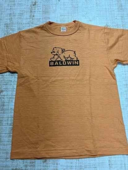 ウエアハウス Lot 4601 BALDWIN プリント半袖Tシャツ 未洗い