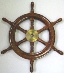 装飾用木製ラット（舵輪）600Φ