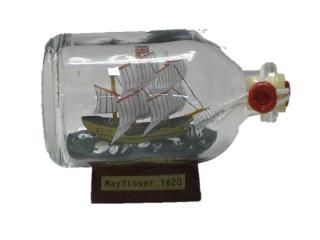 ボトルシップ ガラス製 装飾品．海王丸ハンドメイド。他にもご要望にも対応❣️ ボトルシップ - マリングッズショップ「マリンガイド」