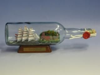 C*T様 ボトルシップ Amazon | 木製帆船ボトルシップキット アマティ AM1355 ハンナ