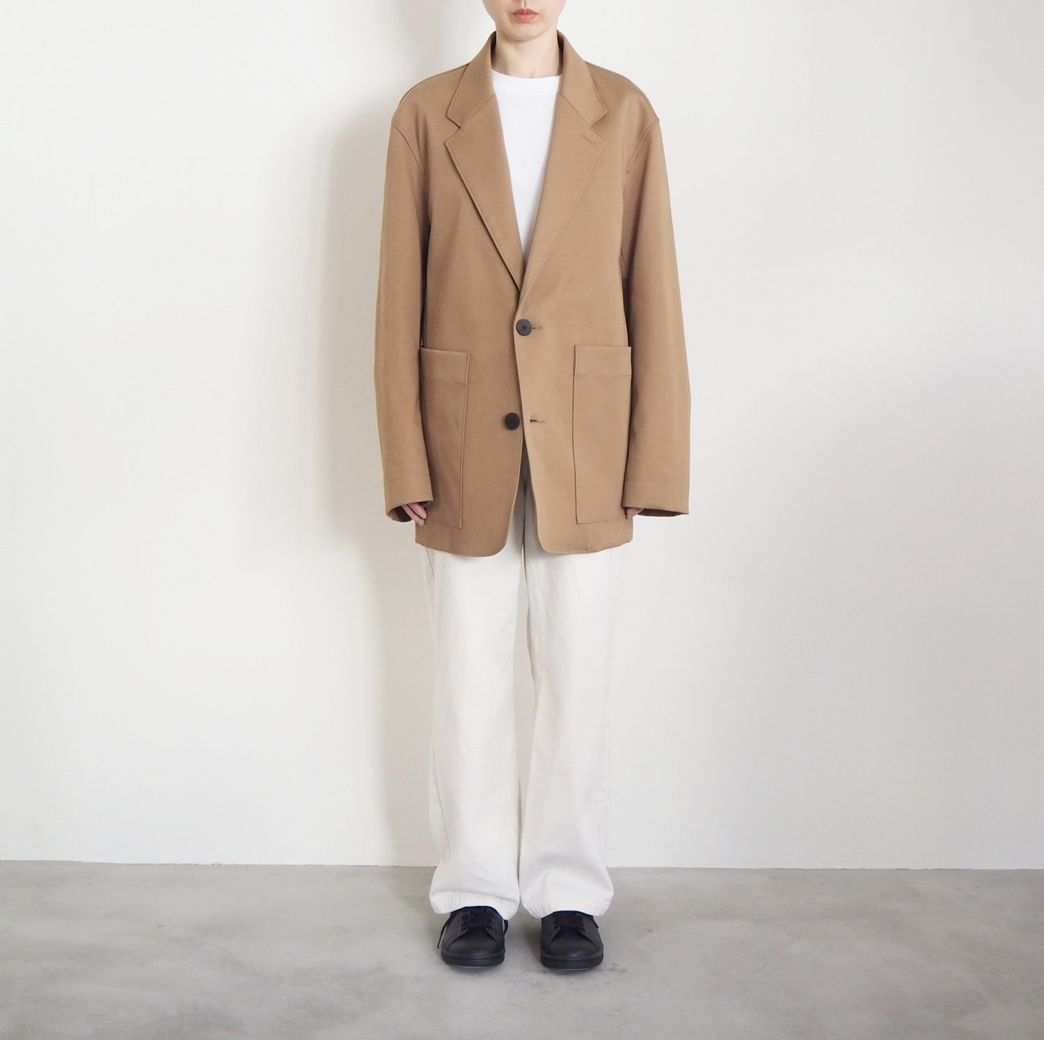 conde jacket (tan) / women & men - Information minami aoyama 