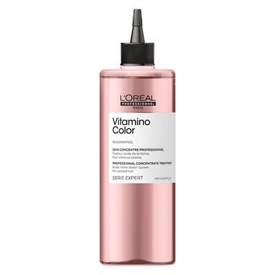 ロレアルプロフェッショナル セリエ エクスパート ビタミノカラーコンサントレ400mL(ヘアトリートメント) -  シャンプーとヘアカラー専門店パール＆パステルです。ケラスターゼ、VIN 、テタリスなど約3800商品取扱い中！