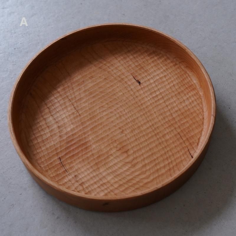 堀宏治 丸盆 お盆 木の器 作家