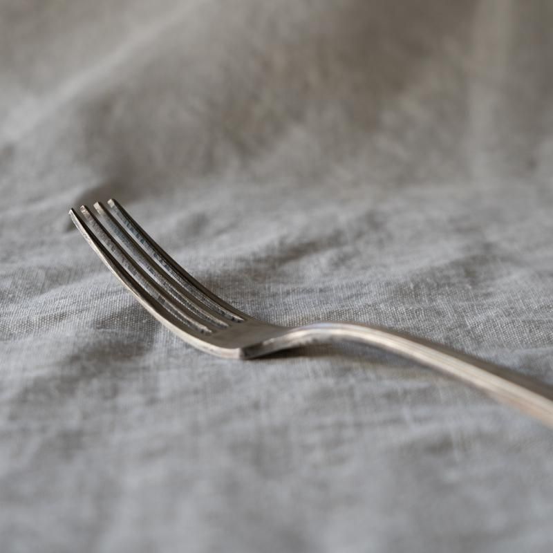 666様 純銀ディナーフォーク サラダフォーク ワケありフォーク 6本 666