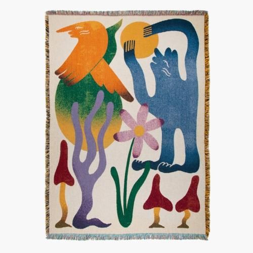 Slowdown Studio ブランケットKimbie Throw【廃盤】 廃盤】Slowdown Studio / Blanket - Kimbie Throw - RHINES
