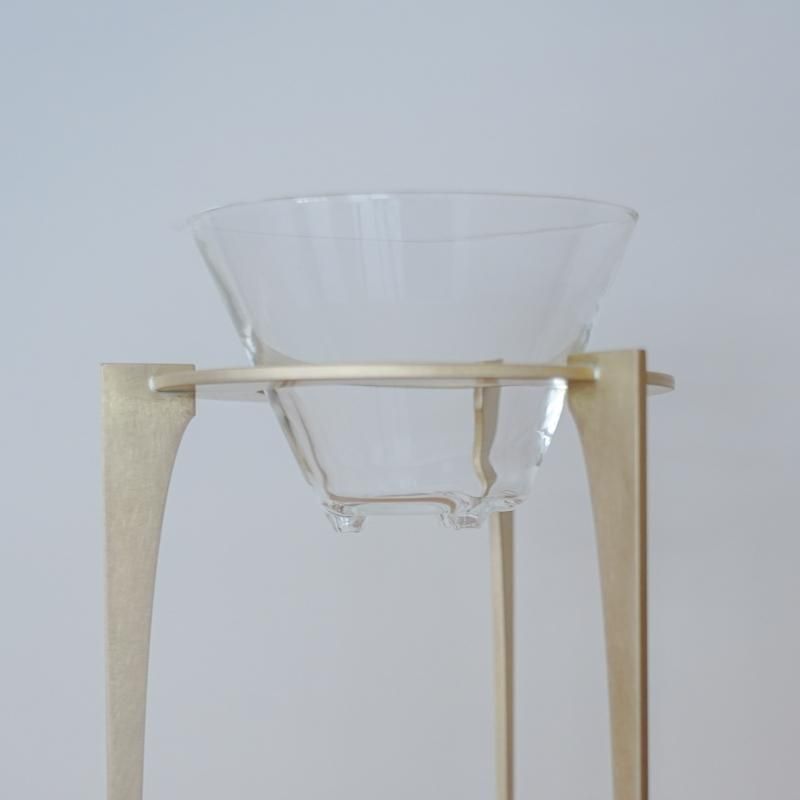 千葉工作所 / コーヒードリッパー&スタンドセット Glass - RHINES