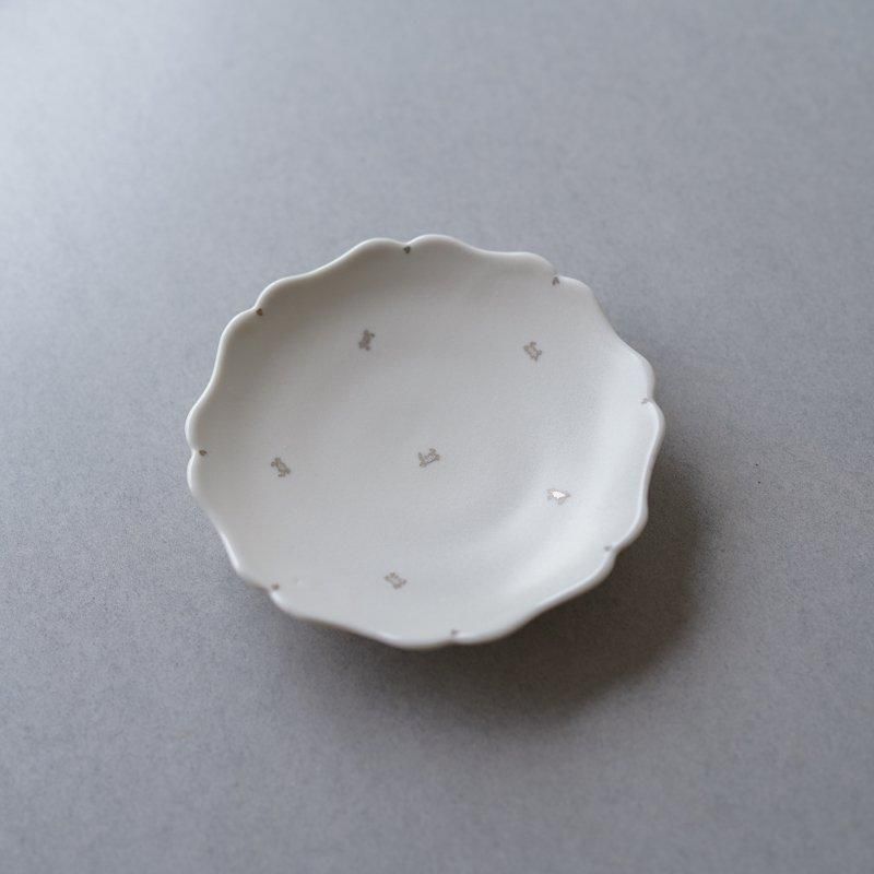 竹村聡子 / 銀蟹4寸皿 - RHINES