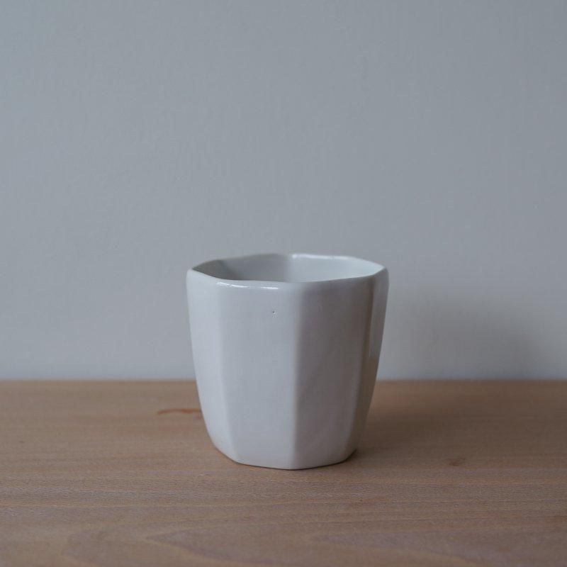 端田敏也　オーバル皿 2枚　楕円皿　プレート　作家もの　白釉 端田敏也 - RHINES