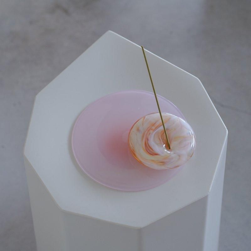 野尻恵美　en.glassdesign お香たて 野尻恵美 en.glassdesign お香たて - メルカリ