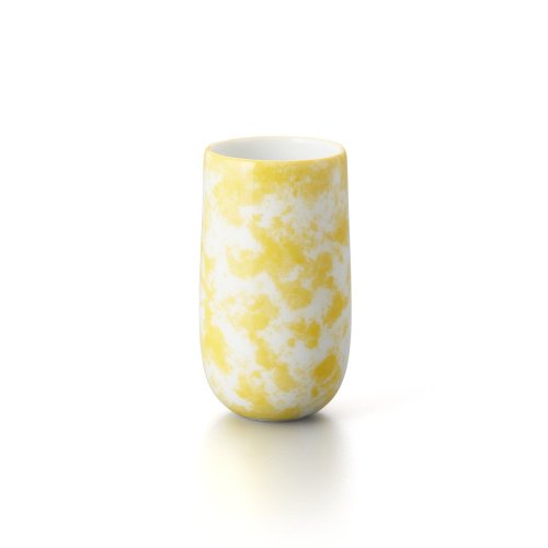 Vase small  - Marble yellow - 