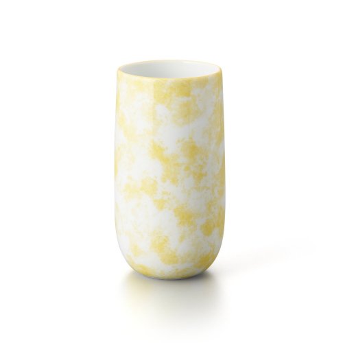 Vase large  - Marble yellow - 