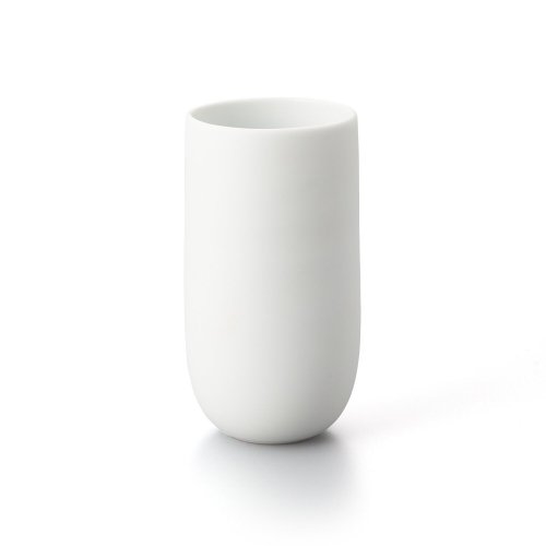 Vase large  - White blast matt - 