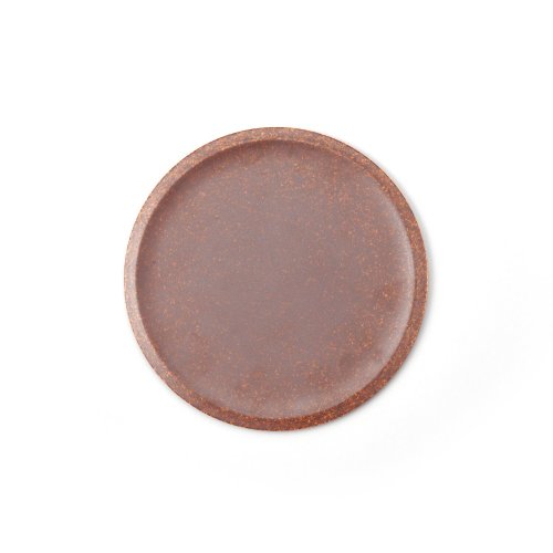 Flat plate with rim φ19.5� - Iron rust -