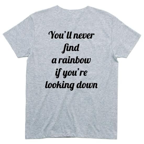 レインボー 虹 英語 元気が出る 名言tシャツ 父の日 お守り おもしろ Tシャツ プレゼント ギフト Giftee Dm301 誕生日プレゼント レインボー 虹 英語 元気が出る 名言tシャツ 父の日 お守り おもしろ Tシャツ プレゼント ギフト Giftee Dm301 誕生日プレゼント