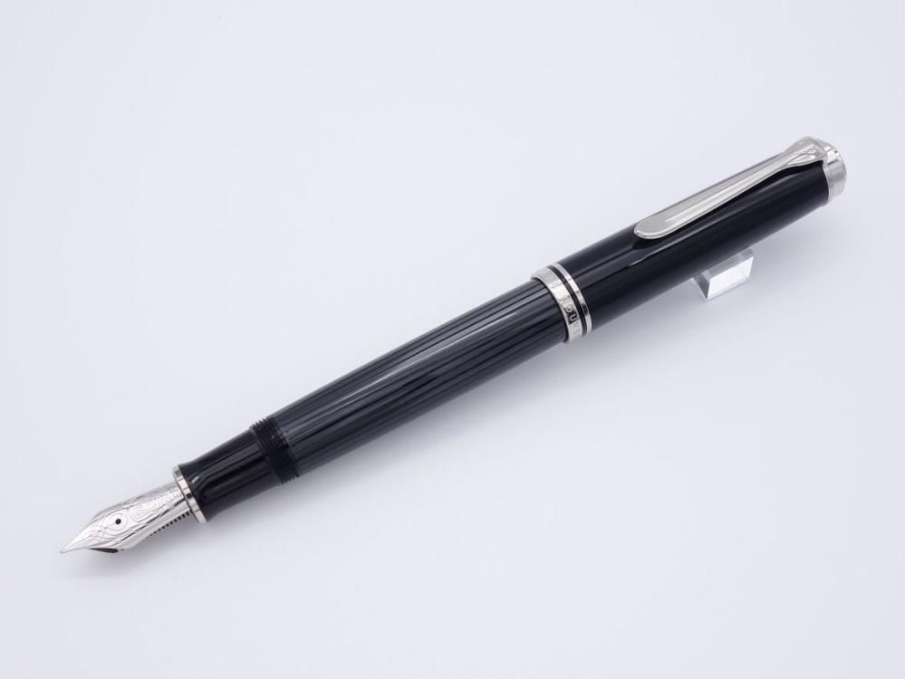 ペリカン スーベレーン M805 ブラックストライプ 新品)Pelikan ペリカン 万年筆 スーベレーン M405 ブラック
