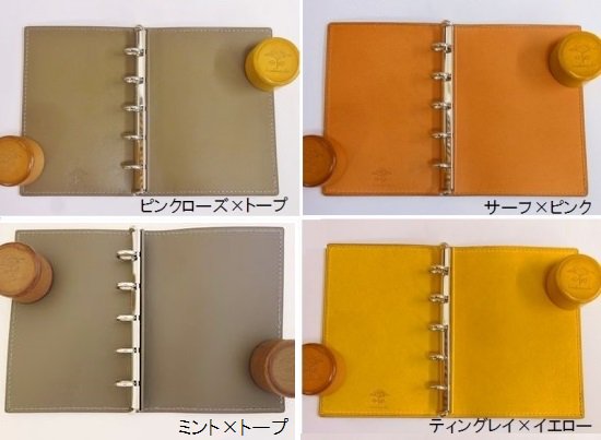 カンダミサコ Micro5サイズシステム手帳 シュランケンカーフ Kai 