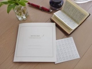 Pen and message. Ink Notebook（インクノート）チャート＆シール付