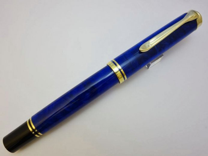 Pelikan ペリカン 万年筆 スーベレーン M800 ブルー・オ・ブルー新品-