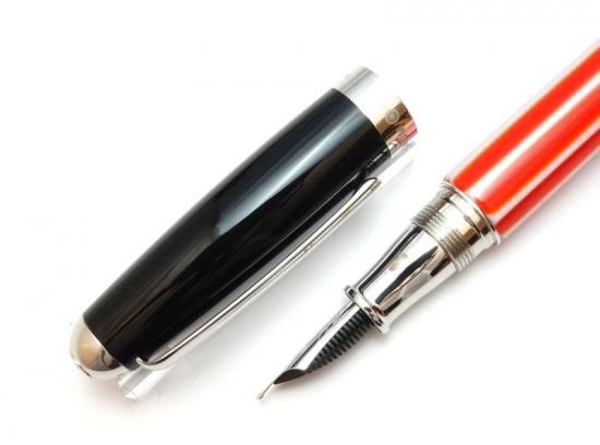 ☆美品新品☆シグナム ムラーノ ブラック 万年筆 F字幅