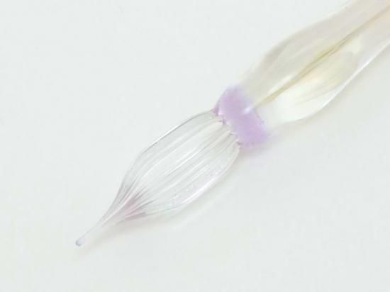 川西硝子 ガラスペン 矢絣 - Pen and message.