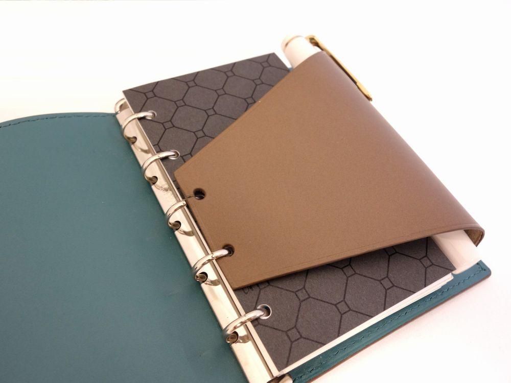 カンダミサコ M5システム手帳 くるみ手帳 ストーン（こげ茶） カンダミサコ M5システム手帳 くるみ手帳 ストーン（こげ茶）