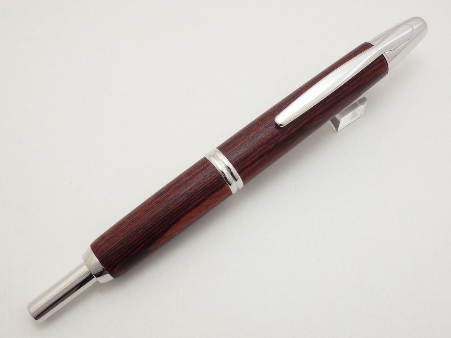 Pilot パイロット キャップレス 木軸 ディープレッド 委託販売 中古