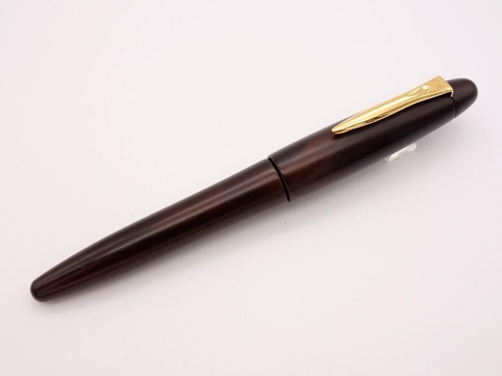 中古品）キングダムノート別注万年筆 出雲 黒柿 - Pen and message.