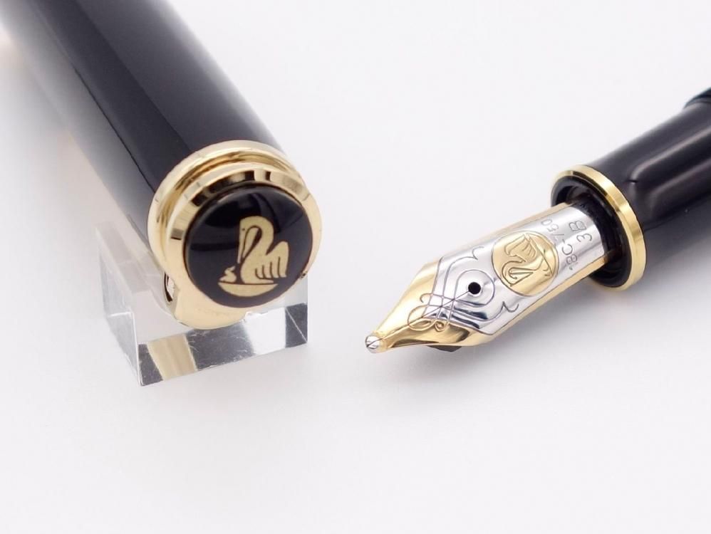 委託販売)(中古品)Pelikan(ペリカン) M800 ボルドー縞 森山