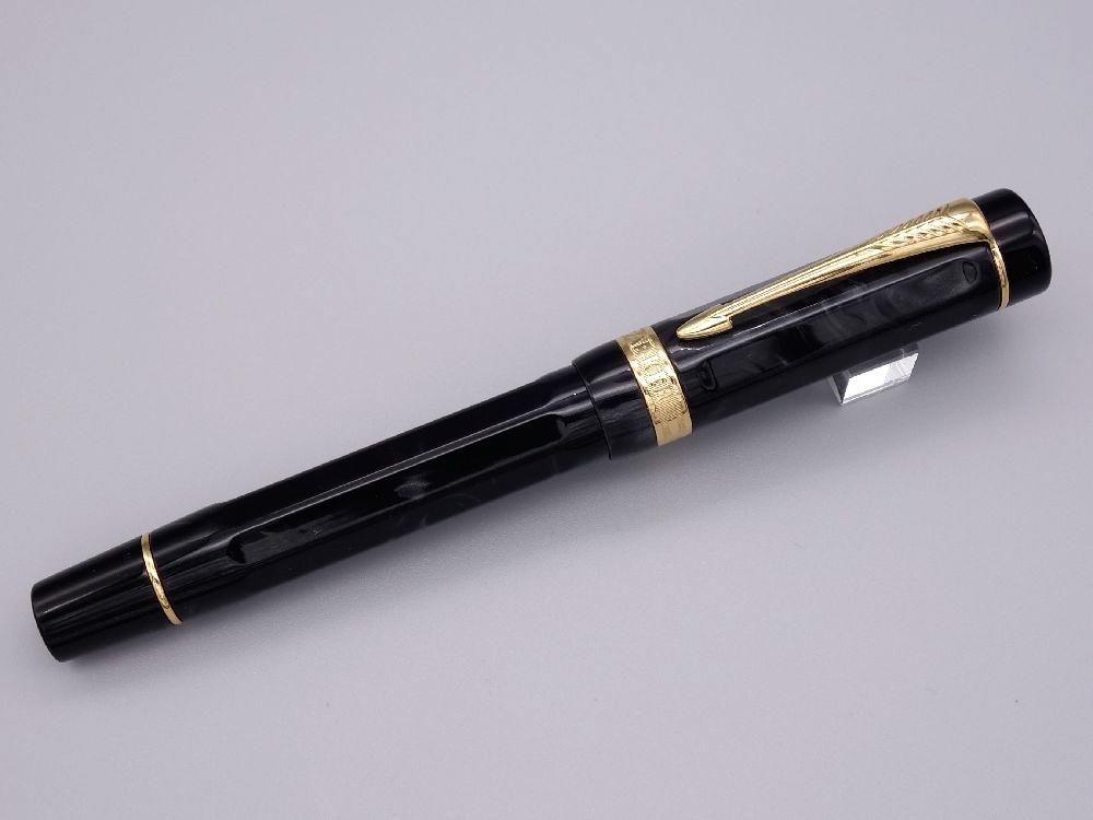 PARKER Duofold Lucky8 万年筆　字幅M l.jpg