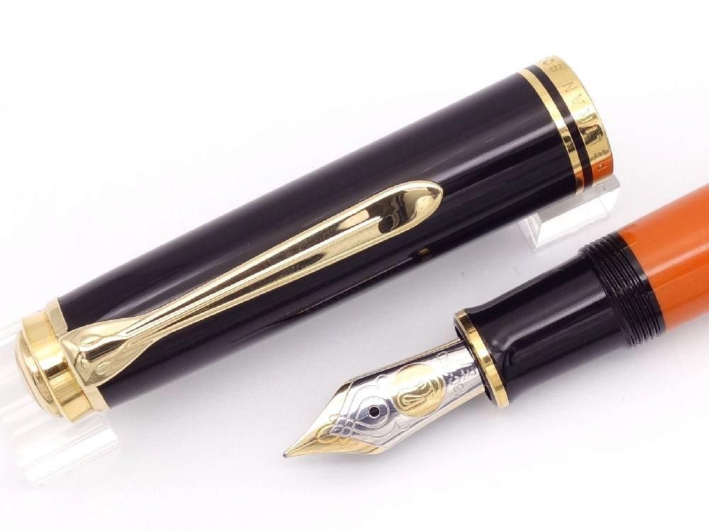 委託販売)(中古品)Pelikan(ペリカン)M800 バーントオレンジ 委託販売)(中古品)Pelikan(ペリカン)M800 バーントオレンジ