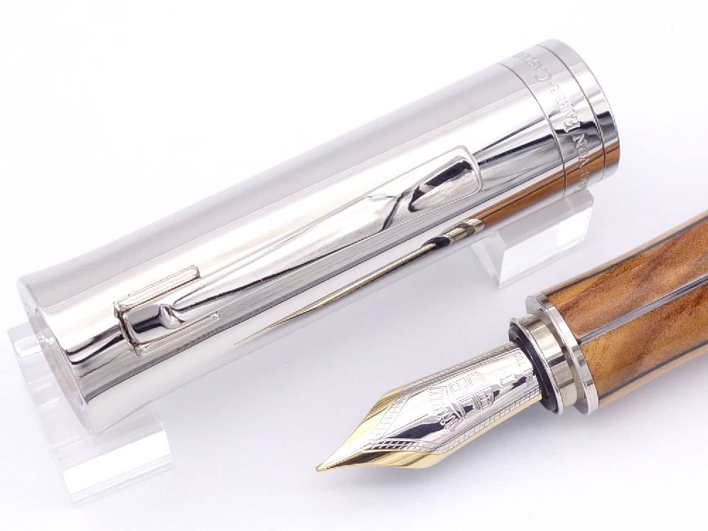 委託販売）（中古品）GRAF VON FABER-CASTELL （ファーバーカステル）創立250周年記念 エレメントオリーブ（万年筆）