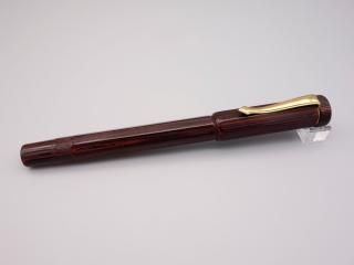 vintage KAWECO？ 万年筆 マーブルエボナイト レバー式 整備済