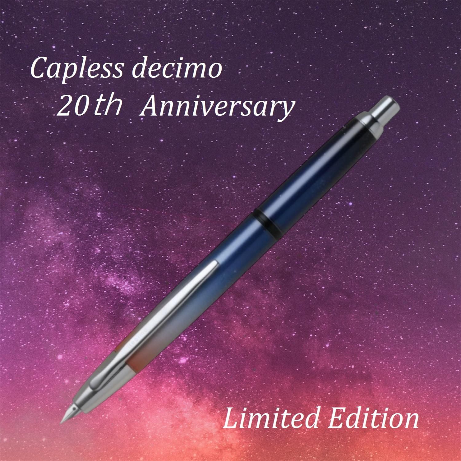 パイロット　キャップレスデシモ　14K EF PILOT（文具） 【在庫品】パイロット万年筆 キャップレスデシモ