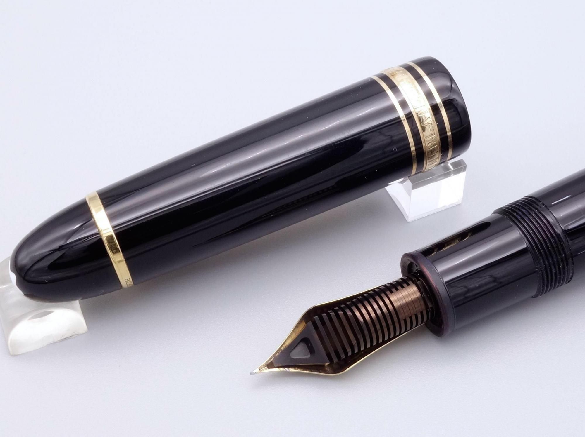 Montblanc Meisterstuck 149 ペン先　B　中古美品 Used Vintage Montblanc Fountain Pen Meisterstuck 149 14c 585