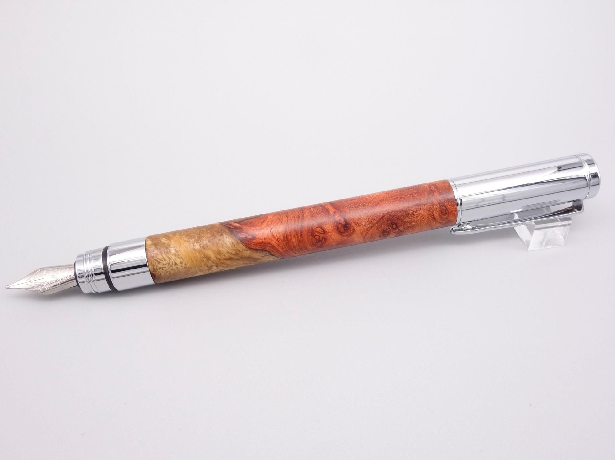 クラフトA MP201新型　本花梨瘤紅白　おまけ付き Amazon.co.jp: クラフトエー 本花梨瘤紅白 セット : 文房具