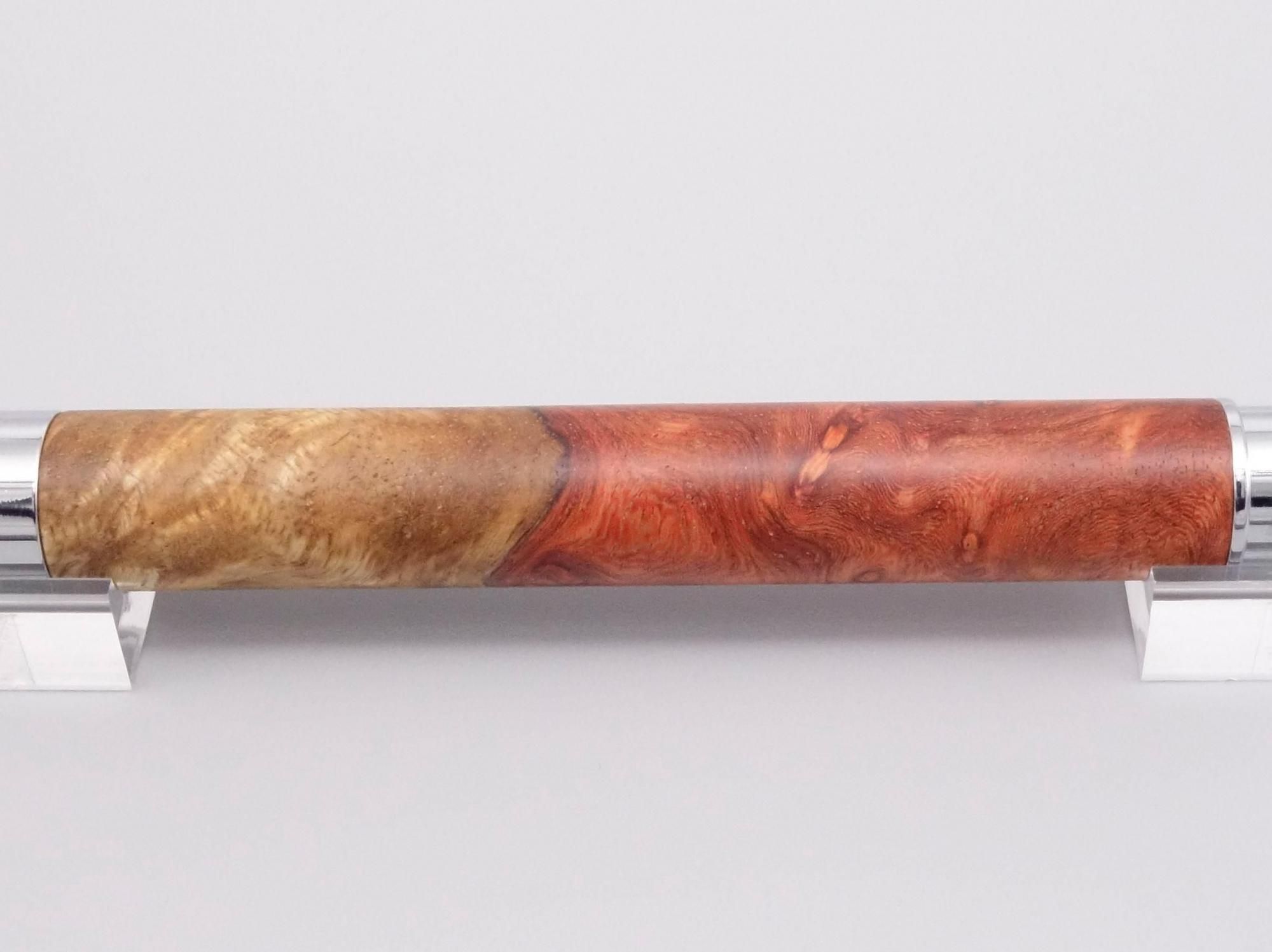 ★新発売★ スプリームスタイル　新型ペンタゴン　超ロングL 本花梨瘤　紅白 ペンタゴンの本花梨瘤登場！！ プロショップオオツカ トラウトブログ