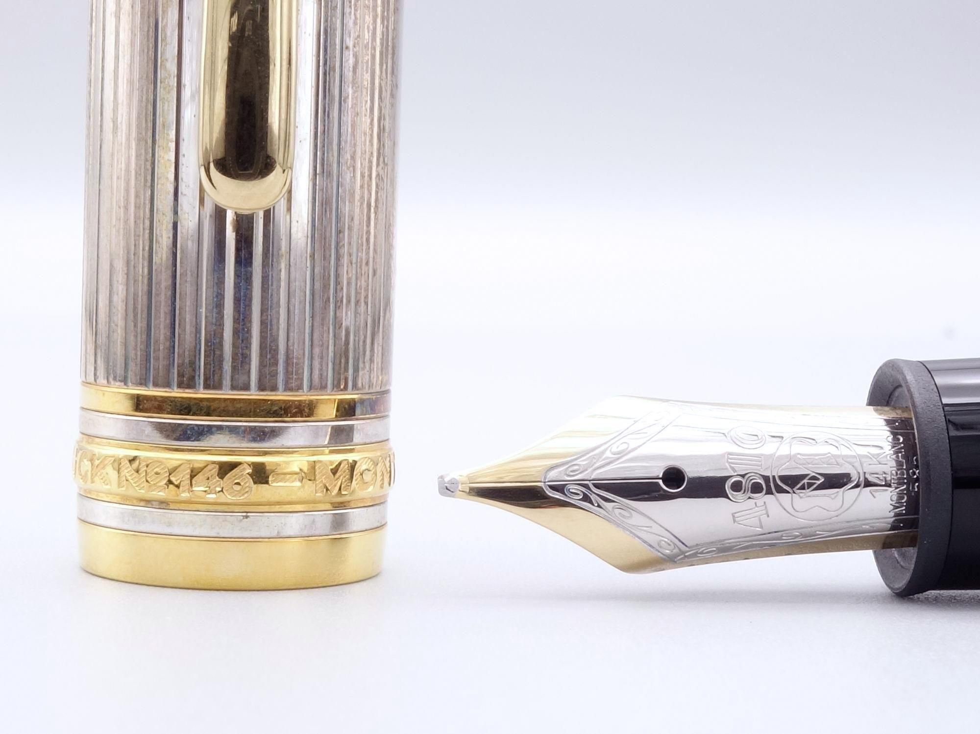 モンブラン ソリテール クラシック 1448 スターリングシルバー 万年筆 M 楽天市場】MONTBLANC モンブラン 万年筆 マイスターシュテュック