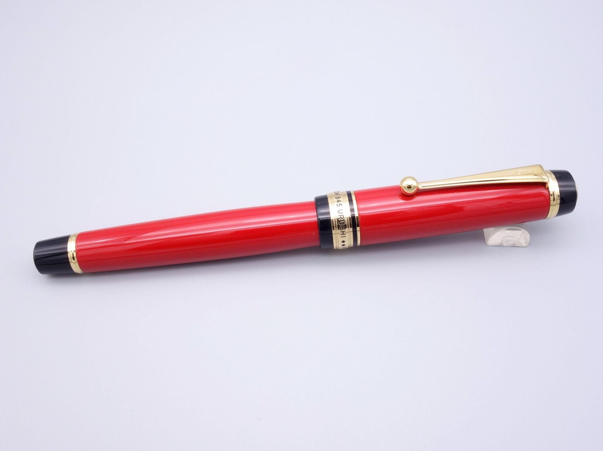 委託販売）中古品）Pilot（パイロット） カスタム845 朱 ＜ペン