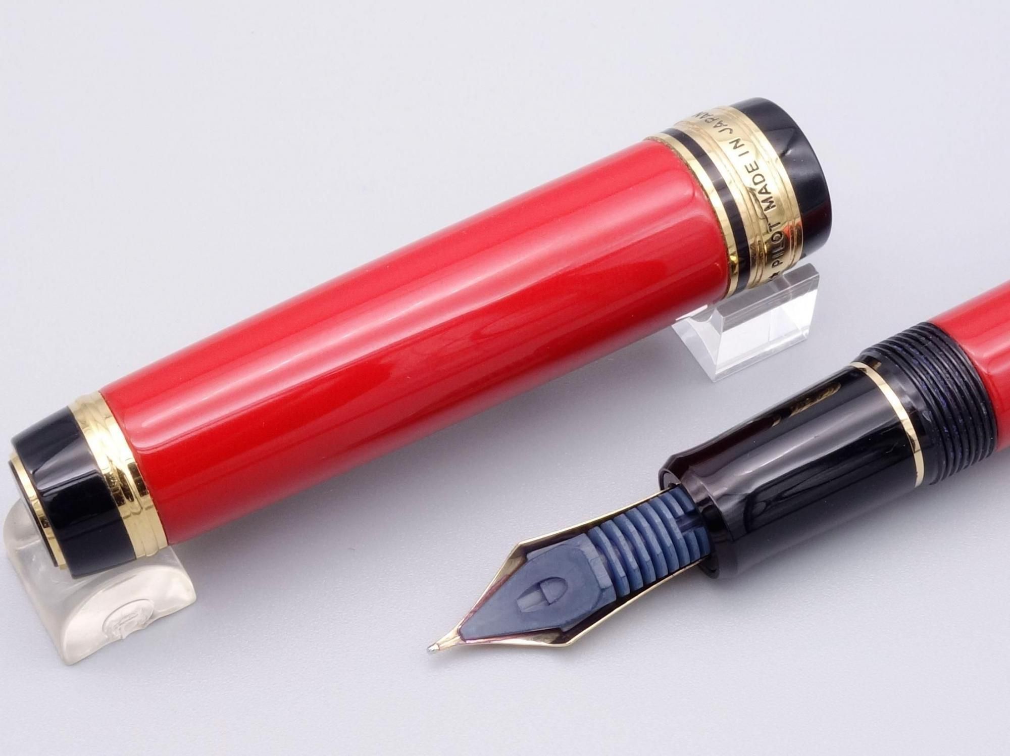 委託販売）中古品）Pilot（パイロット） カスタム845 朱 ＜ペン