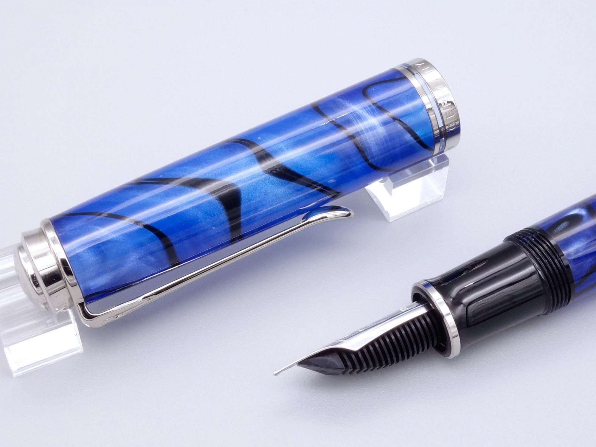 委託販売）（中古品）Pelikan（ペリカン）M805 ブルーデューン＜ペン先