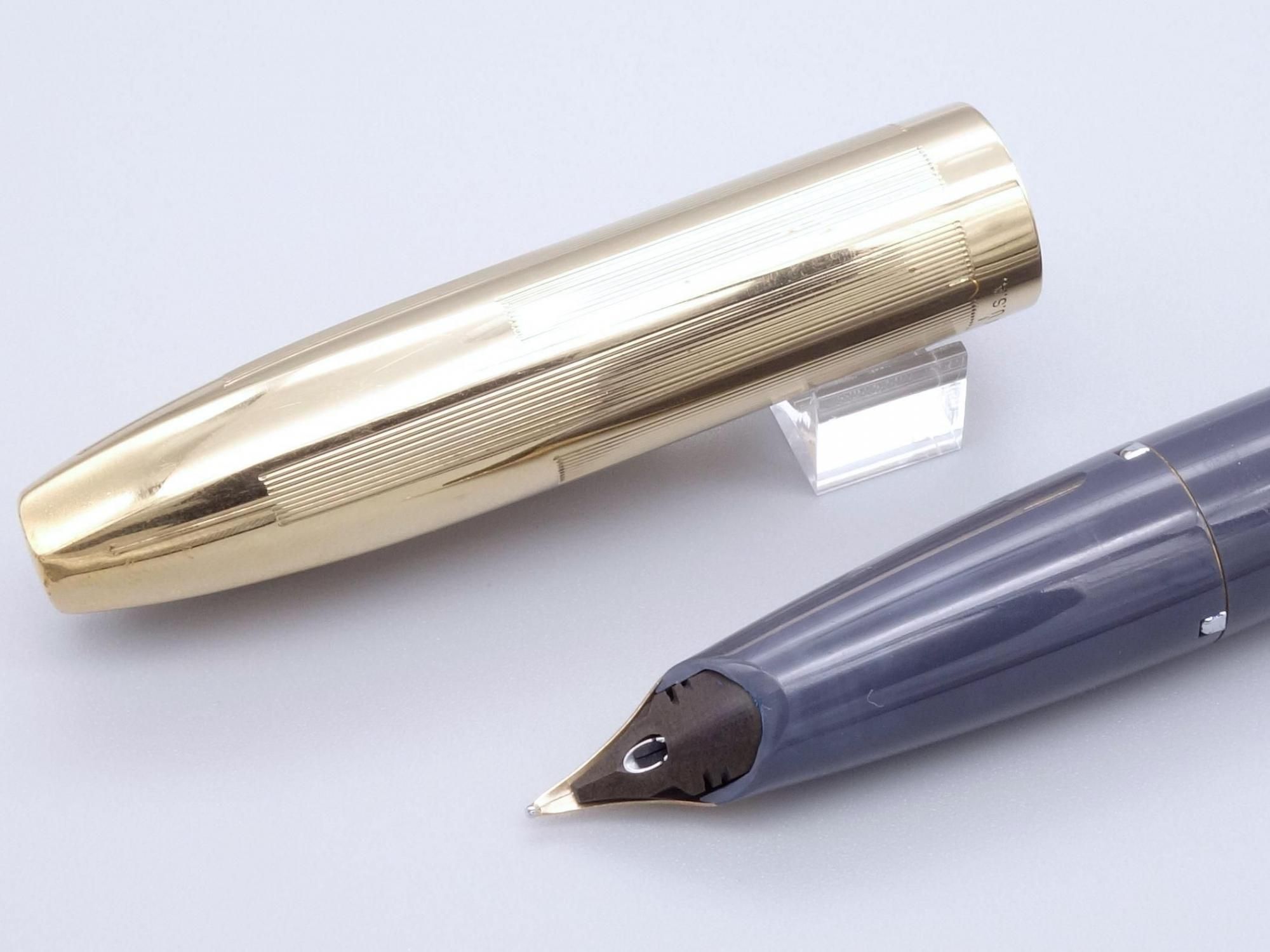 委託販売）（中古品）SHEAFFER（シェーファー）PFM Ⅴグレー＜ペン先