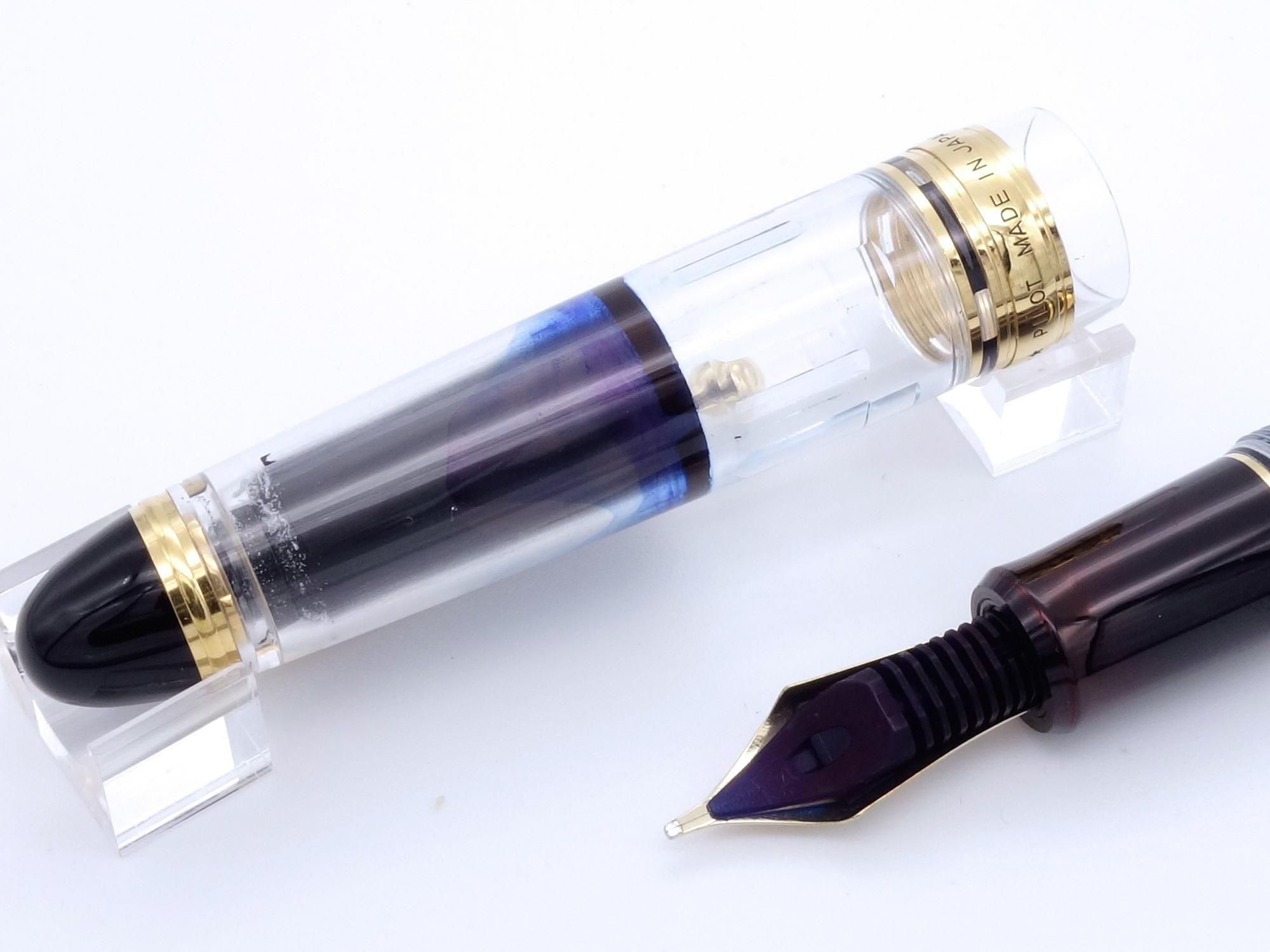 パイロット カスタム823 クリア M 透明 新品)PILOT パイロット 万年筆