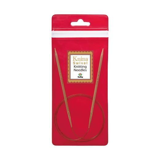 ニーナ スイベル ニッティング ニードルズ 竹輪針 80cm - チューリップ