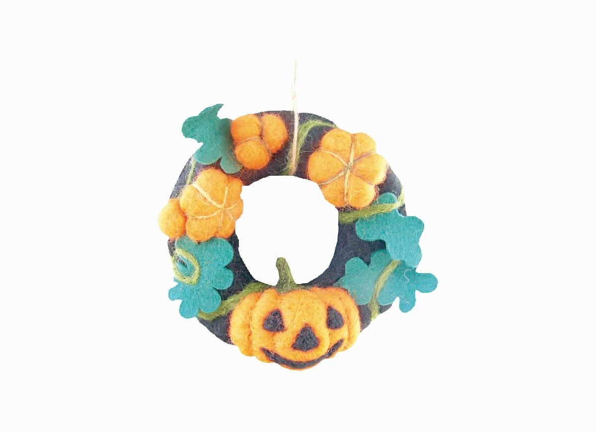 ハロウィンリース - チューリップクラフトカフェ